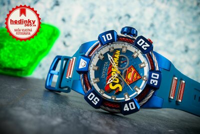 Invicta DC Comics Quartz 52mm 41139 Superman Limited Edition 4000pcs