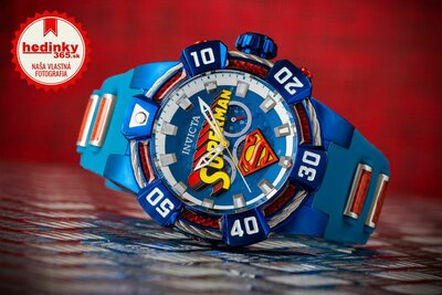 Invicta DC Comics Quartz 52mm 41139 Superman Limited Edition 4000pcs