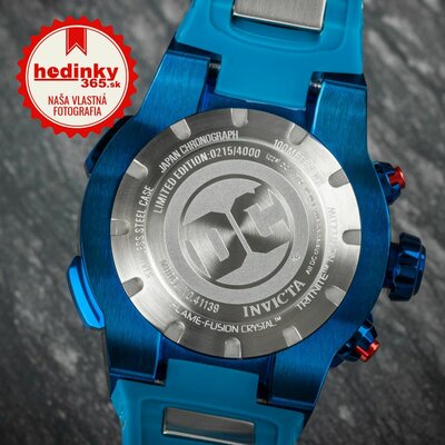 Invicta DC Comics Quartz 52mm 41139 Superman Limited Edition 4000pcs