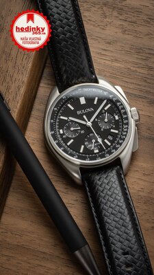 Bulova Lunar Pilot Quartz Chronograph 96B251 Special Edition (+ náhradný nylónový remienok)
