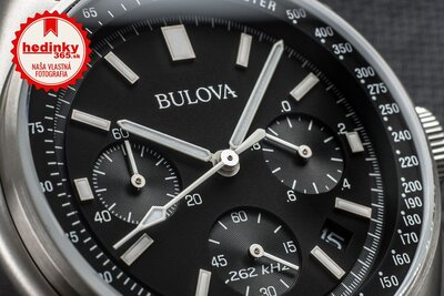 Bulova Lunar Pilot Quartz Chronograph 96B251 Special Edition (+ náhradný nylónový remienok)