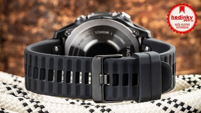 Silikónový remienok Ricardo 22mm (pro Garmin Fenix 8/7/6 (47mm), Epix 2 aj.), čierny V1, QuickFit