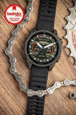 Silikónový remienok Ricardo 22mm (pro Garmin Fenix 8/7/6 (47mm), Epix 2 aj.), čierny V1, QuickFit