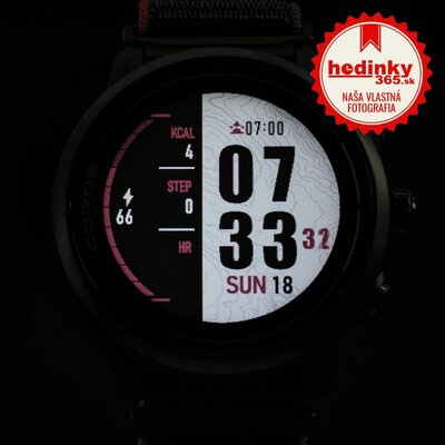 Coros Apex 2 Black / Nylon Band