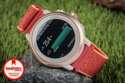 Coros Apex 2 Coral / Nylon Band (rozbalené)