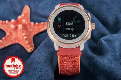 Coros Apex 2 Coral / Nylon Band (rozbalené)