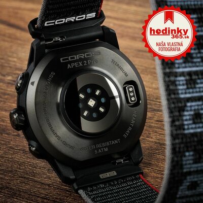 Coros Apex 2 Pro Black / Nylon Band (rozbalené)