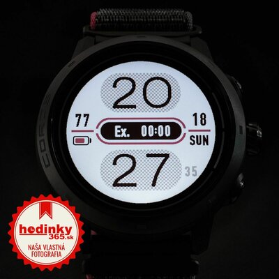 Coros Apex 2 Pro Black / Nylon Band (rozbalené)