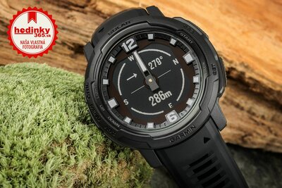 Garmin Instinct Crossover Solar Tactical Edition, Black