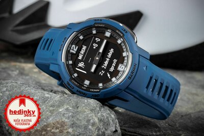 Garmin Instinct Crossover Solar, Tidal Blue