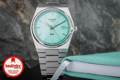 Tissot PRX Quartz T137.410.11.091.01 (v farbe Tiffany Blue)
