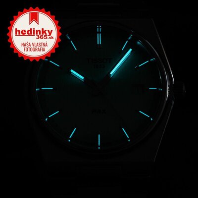 Tissot PRX Quartz T137.410.11.091.01 (v farbe Tiffany Blue)