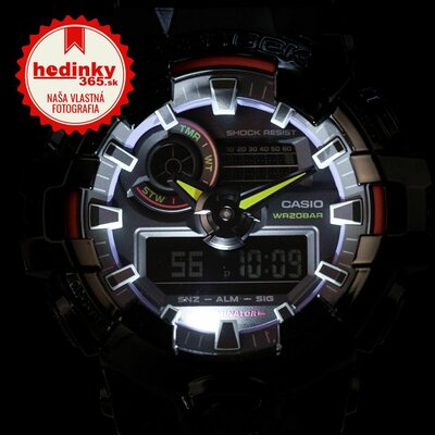Casio G-Shock Original GA-700RGB-1AER Virtual Rainbow Series