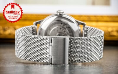 Oceľový náramok Ricardo Pozzo, strieborný, milánsky