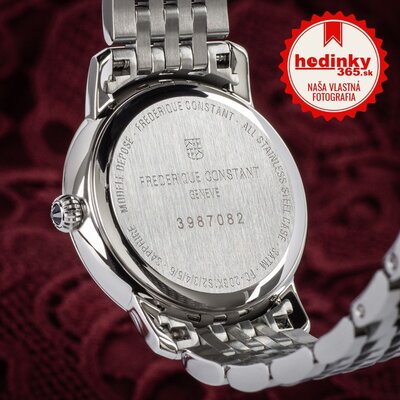 Frederique Constant Slimline Lady Quartz Moonphase FC-206MPWD1S6B