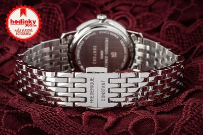 Frederique Constant Slimline Lady Quartz Moonphase FC-206MPWD1S6B