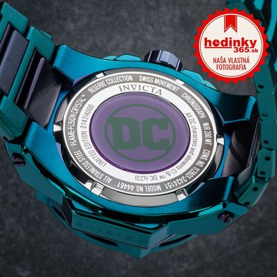 Invicta DC Comics Quartz 54mm 44461 Joker Limited Edition 4000pcs