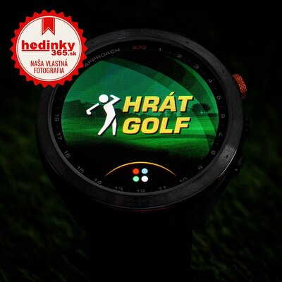 (SK) Garmin Approach S70 47mm, Black