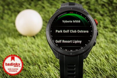 (SK) Garmin Approach S70 47mm, Black