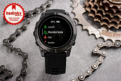 Garmin Epix Pro (Gen 2) Sapphire 51mm Gray DLC titanium / Black Silicone Band