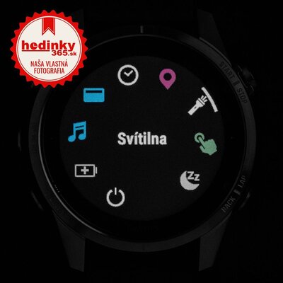 Garmin Fenix 7S Pro Solar, Silver Stainless Steel, Graphite Band