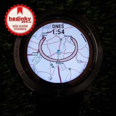 (SK) Garmin Fenix 7X Pro Sapphire Solar Gray DLC Titanium / Black Silicone Band