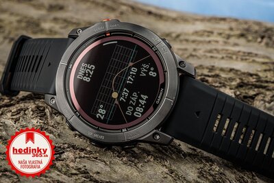 Garmin Fenix 7X Pro Solar, Slate Gray Stainless Steel, Black Band