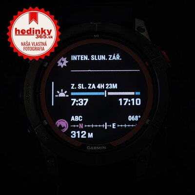 Garmin Fenix 7X Pro Solar, Slate Gray Stainless Steel, Black Band