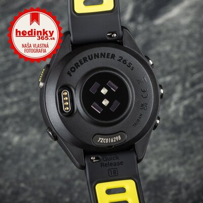 Garmin Forerunner 265S Black / Amp Yellow
