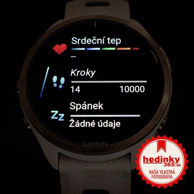 Garmin Forerunner 965 Whitestone / Powder Gray (rozbalené)