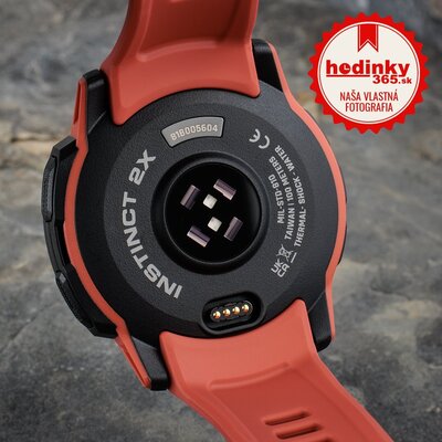 Garmin Instinct 2X Solar, Flame Red