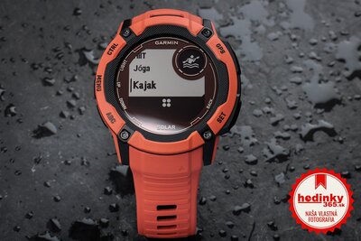 Garmin Instinct 2X Solar, Flame Red