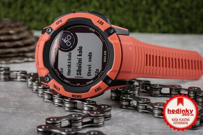 Garmin Instinct 2X Solar, Flame Red