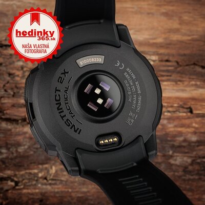 Garmin Instinct 2X Solar, Tactical Edition, Čierny