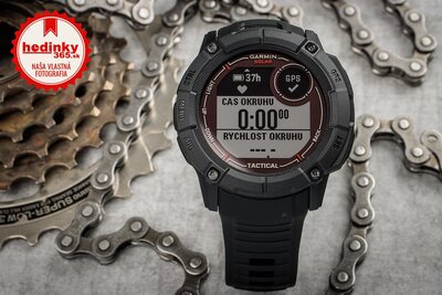 Garmin Instinct 2X Solar, Tactical Edition, Čierny