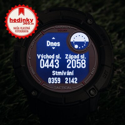 Garmin Instinct 2X Solar, Tactical Edition, Čierny