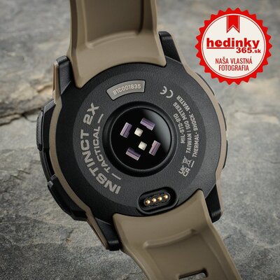 Garmin Instinct 2X Solar - Tactical Edition, Coyote Tan