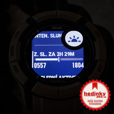 Garmin Instinct 2X Solar - Tactical Edition, Coyote Tan