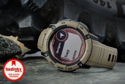 Garmin Instinct 2X Solar - Tactical Edition, Coyote Tan