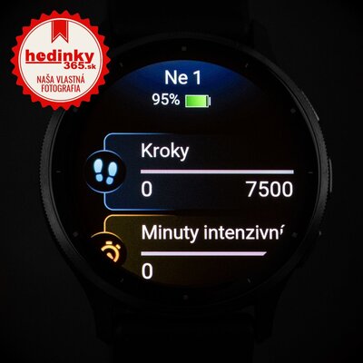 Garmin Venu 3 Slate / Black, Silicone Band