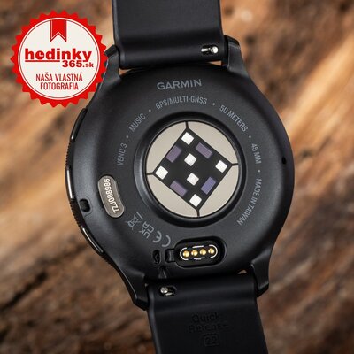 Garmin Venu 3 Slate / Black, Silicone Band