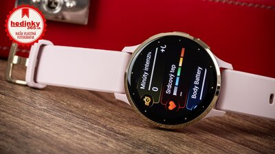 Garmin Venu 3S Cream Gold / Dust Rose, Silicone Band