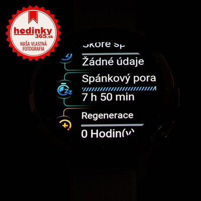 Garmin Venu 3S Cream Gold / French Gray Case, Sand Leather Band (+ náhradný remienok)