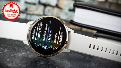 Garmin Venu 3S Cream Gold / Ivory, Silicone Band