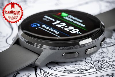 Garmin Venu 3S Slate / Gray, Silicone Band