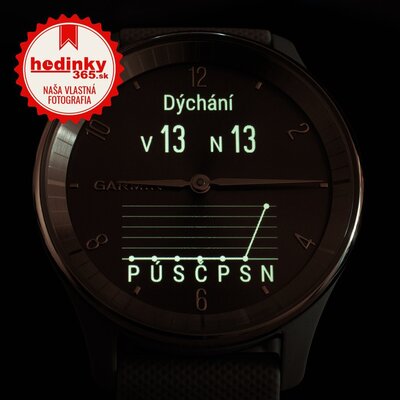 Garmin Vívomove Trend Cream Gold / French Gray Band