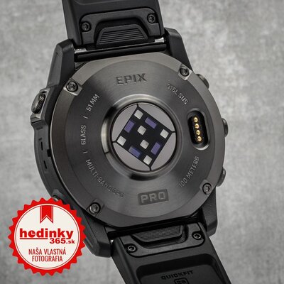 (SK) Garmin Epix Pro (Gen 2), 51mm, Slate Gray, Black band