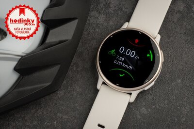 Garmin Vivoactive 5, Cream Gold/ Ivory, Silicone Band