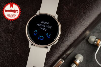 Garmin Vivoactive 5, Cream Gold/ Ivory, Silicone Band