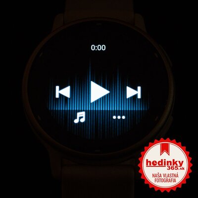 Garmin Vivoactive 5, Cream Gold/ Ivory, Silicone Band